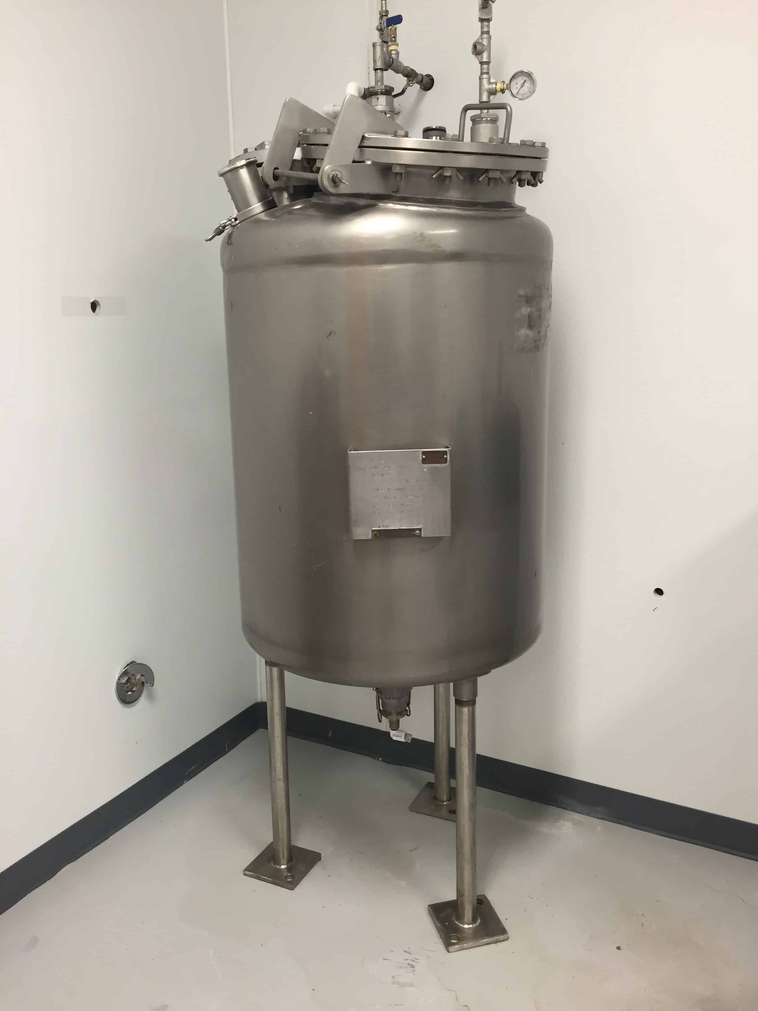 100 Gal Overly Stainless Steel PressureTank