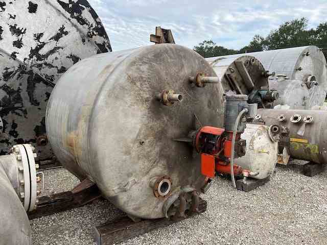 1000 Gallon Wolfe Pressure Vessel - 316 Stainless Steel