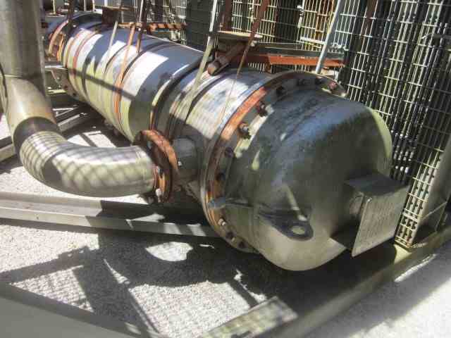 1185.1 Sq Ft Praj Industries Stainless Steel Shell & Tube Heat Exchanger