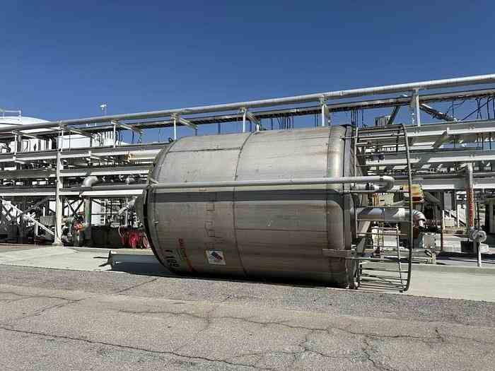 12000 Gal Whiting Metals 304 Stainless Steel Pressure Vessel