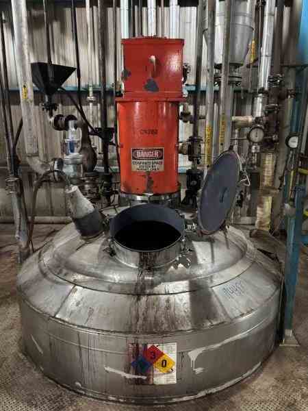 1300 Gal Alloy Fab Stainless Steel Reactor