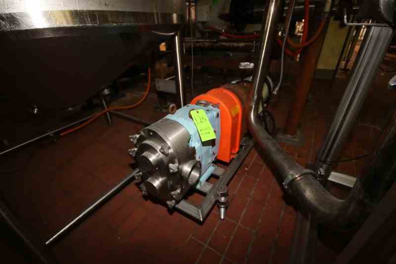 15 HP SPX Flow SS Positive Displacement Pump