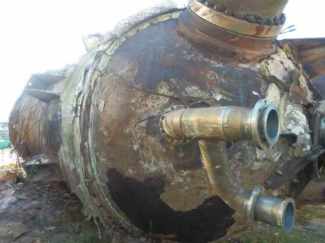 15500 Gal Mitsui Titanium Clad Pressure Vessel