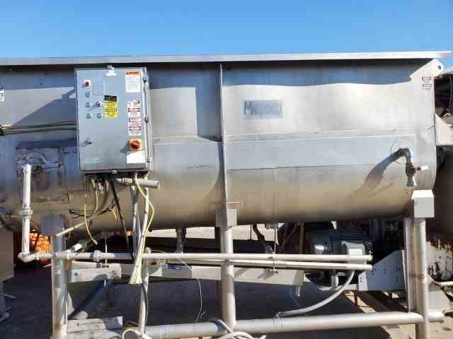 170 Cu Ft Mepaco Stainless Steel Paddle Mixer