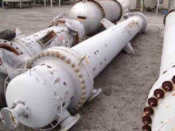 1768 Sq Ft Gaspar Carbon Steel Shell & Tube Heat Exchanger