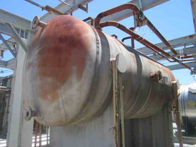 2457 Gal Praj Industries Horizontal Carbon Steel Pressure Vessel