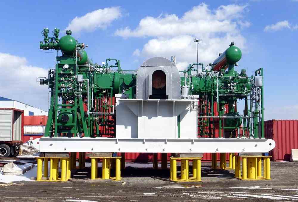 28000 SCFM Dresser Rand 4HHE-VL-3 Hdyrogen Compressor