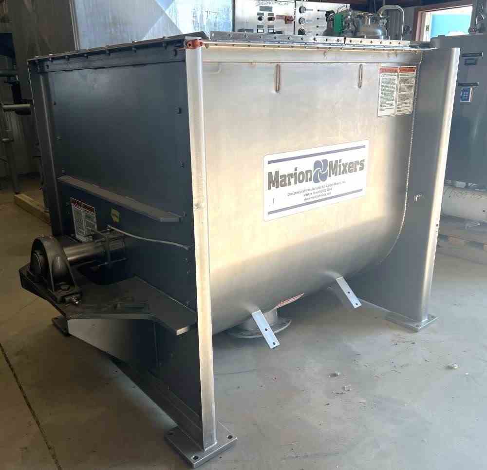 30 Cu Ft Marion Stainless Steel Paddle Mixer