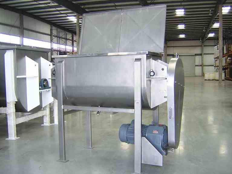 35 Cu Ft 304 Stainless Steel Ribbon Blender