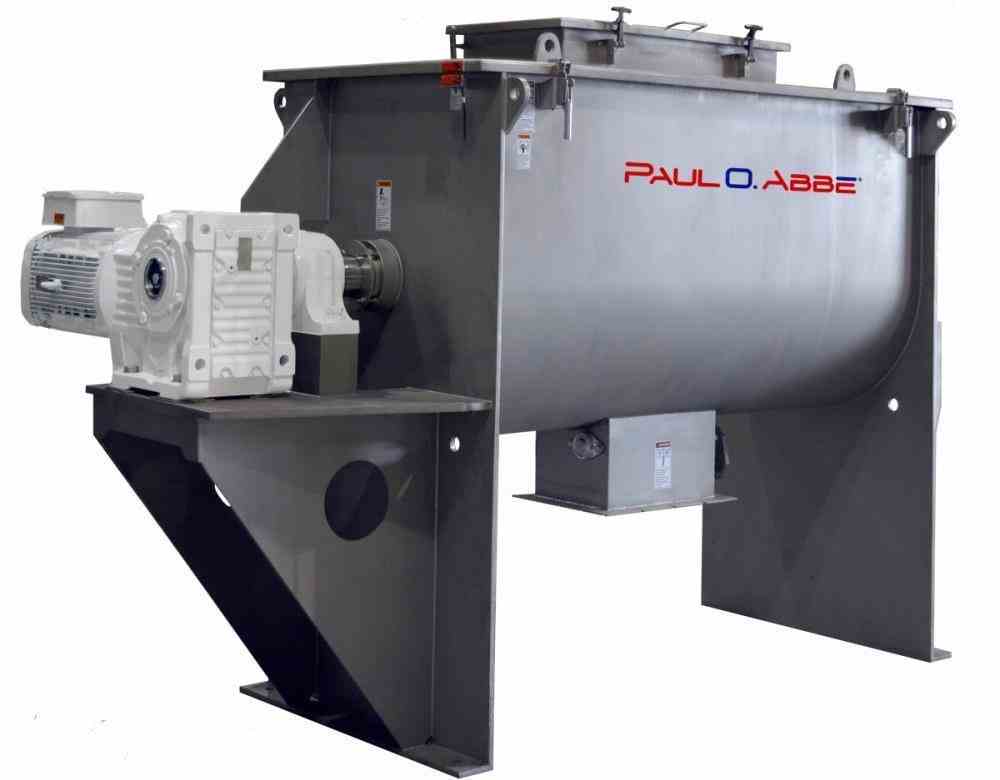 35 Cu Ft Paul O. Abbe 304 Stainless Steel Ribbon Blender