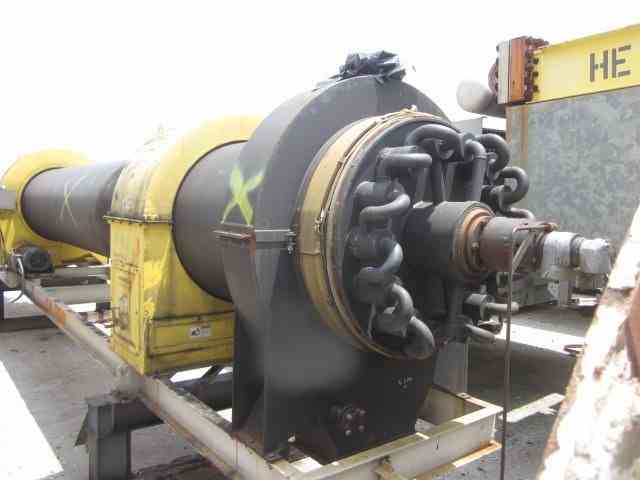 38 " Dia Louisville Rotary Steam Tube Dryer