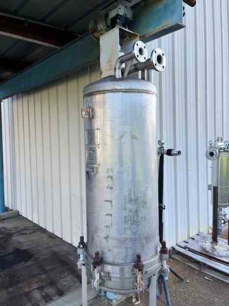 42 Sq Ft Durco 20 Leaves Stainless Steel Pressure Leaf Filter