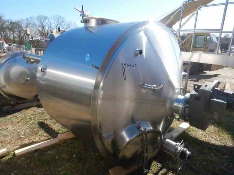 465 Gal JV Northwest Inc Stainless Steel Tank