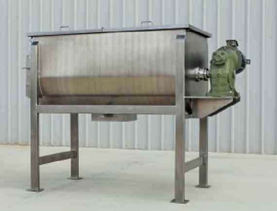 50 Cu Ft 304 SS Ribbon Blender