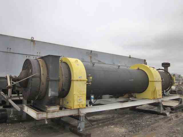 54 " Dia Louisville Rotary Steam Tube Dryer