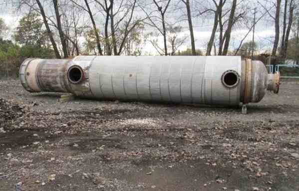 5914 Sq Ft Manning & Lewis Stainless Steel Shell & Tube Heat Exchanger