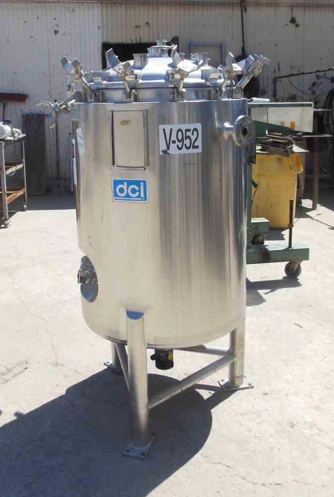 66 Gal DCI Inc. Stainless Steel Reactor