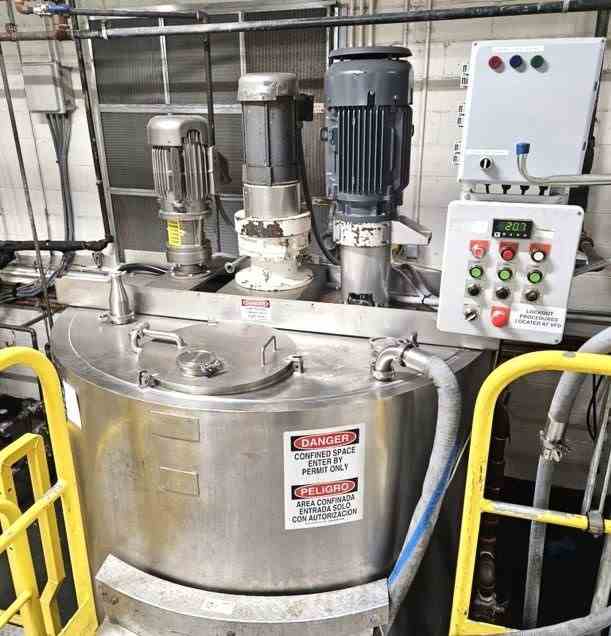 750 Gal Lee Stainless Steel Triple Motion Kettle