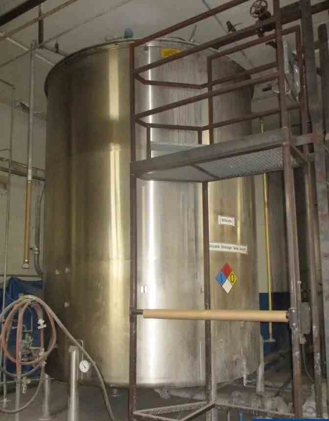 7500 Gal Letco Stainless Steel Tank