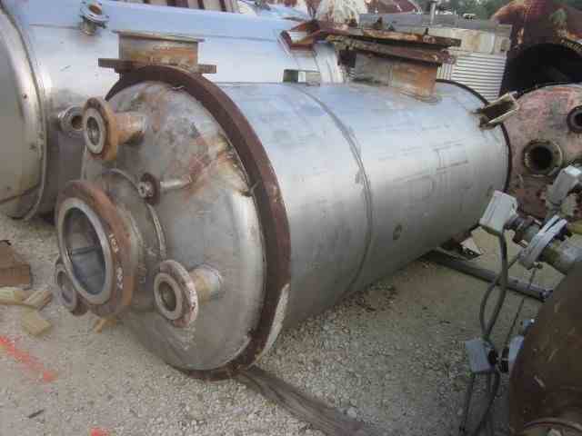 810 Gal Capital City Iron Works 316L Stainless Steel Pressure Vessel