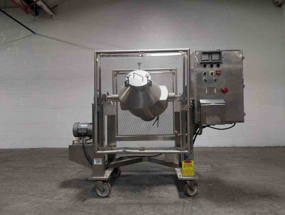 Gemco 3 Cu Ft Stainless Steel Double Cone Mixer