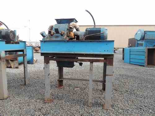 50 HP Mikron Pulverizer Pulverizing Machinery Co. Hammer and Screen Mill