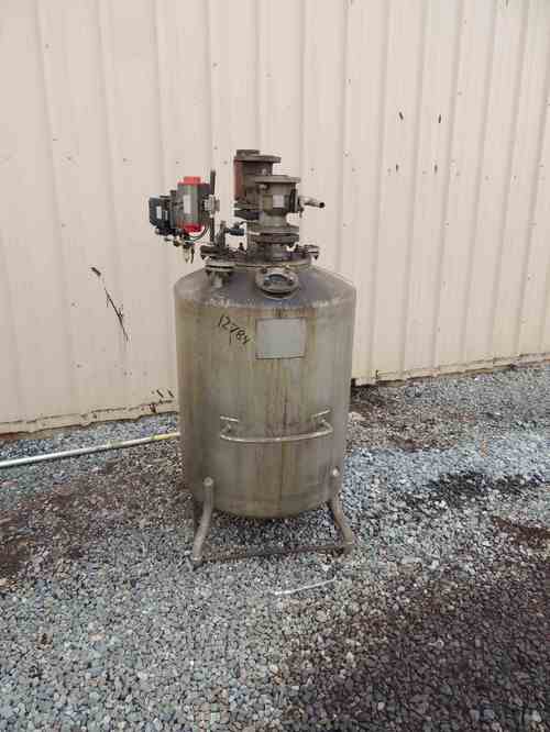 100 Gal Alloy Fab Stainless Steel Pressure Vessel