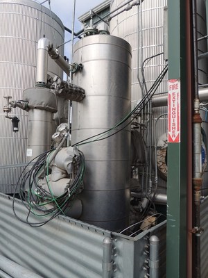 362 Gal Vertical Carbon Steel Pressure Vessel