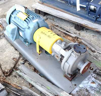 15 HP Flowserve Steel Centrifugal Pump