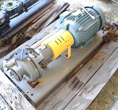 15 HP Flowserve Steel Centrifugal Pump