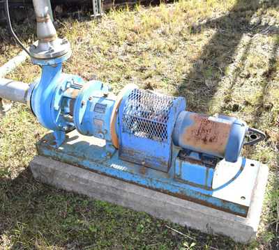 1 HP Goulds Steel Centrifugal Pump