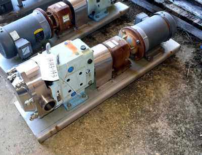 1 HP Waukesha SS Positive Displacement Pump