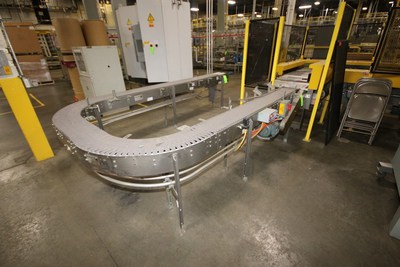 10 " Wide Arrowhead SS Conveyor