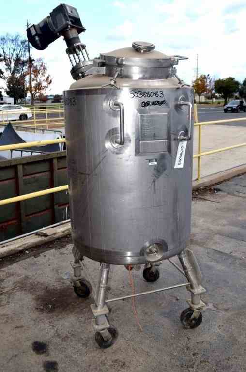 100 Gal Northland Stainless  Stainless Steel Reactor