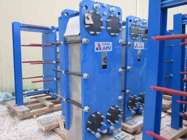 1119 Sq Ft APV Plate & Frame Heat Exchanger