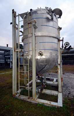 1200 Gal Nolte Stainless Steel Reactor