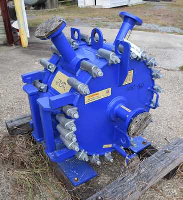 123 Sq Ft Alfa Laval  Spiral Heat Exchanger