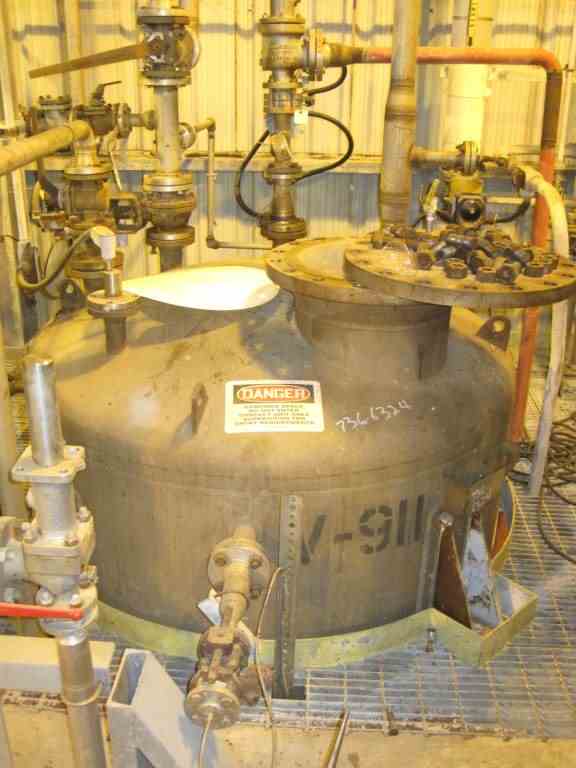 1250 Gal Industrial Piping  Pressure Vessel