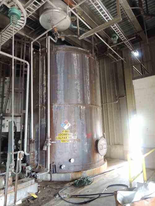 13500 Gal Carbon Steel Tank