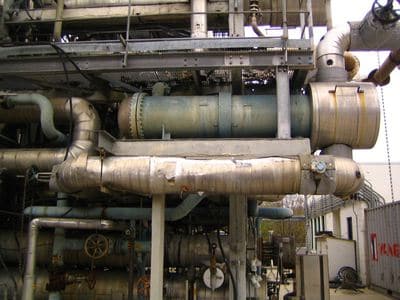 1388 Sq Ft Atlas Industrial Stainless Steel Shell & Tube Heat Exchanger