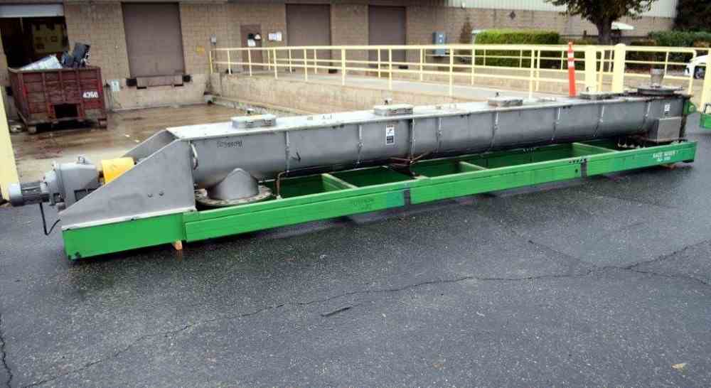 14 " Wide KWS Manufacturing Company Ltd. SS Conveyor