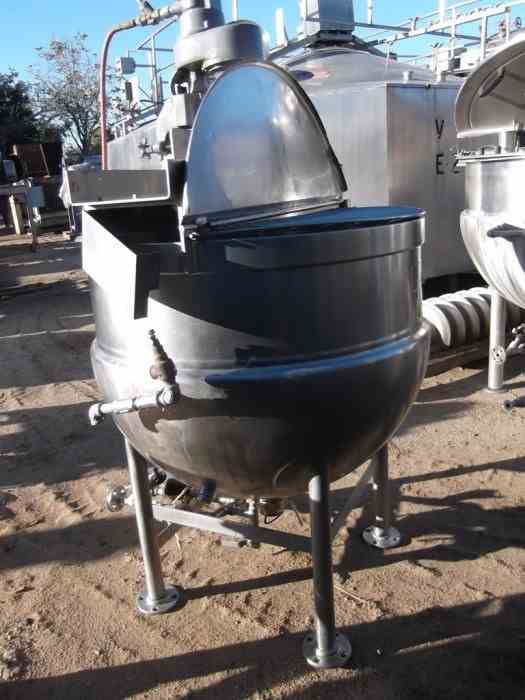 150 Gal J.C. Pardo Stainless Steel Kettle