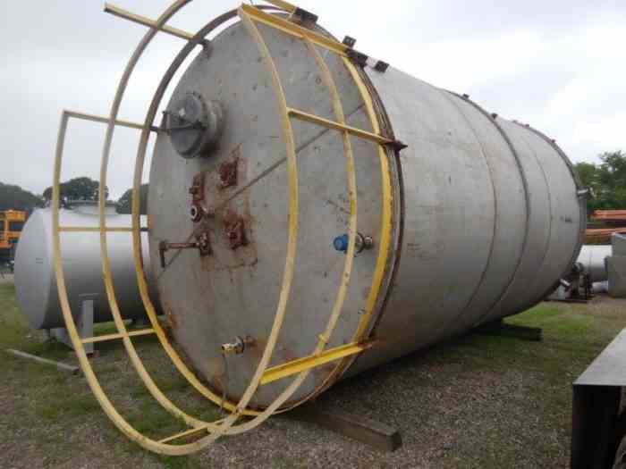 15500 Gal Richmond Engineering Co. Inc.  Stainless Steel Tank