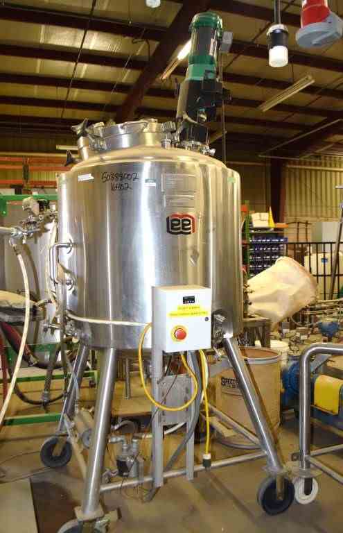 158 Gal Lee Stainless Steel Reactor