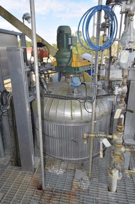 1600 Gal Troy Mfg. SS Pressure Vessel