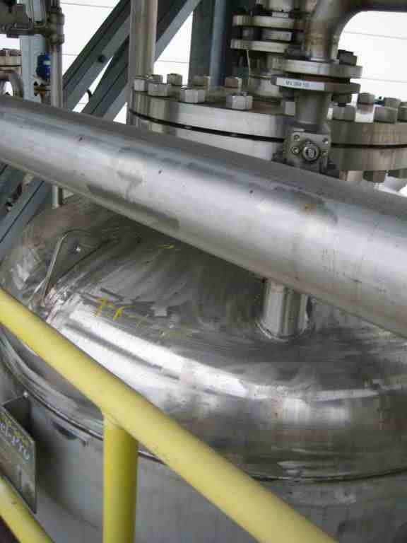 2000 Gal Steel Pro Inc. Stainless Steel Tank