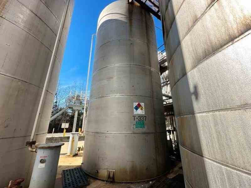 20000 Gallon Industrial Air Inc Storage Tank