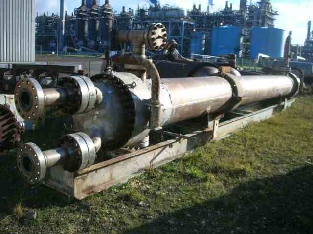 2066 Sq Ft Motherwell Bridge Stainless Steel Shell & Tube Heat Exchanger