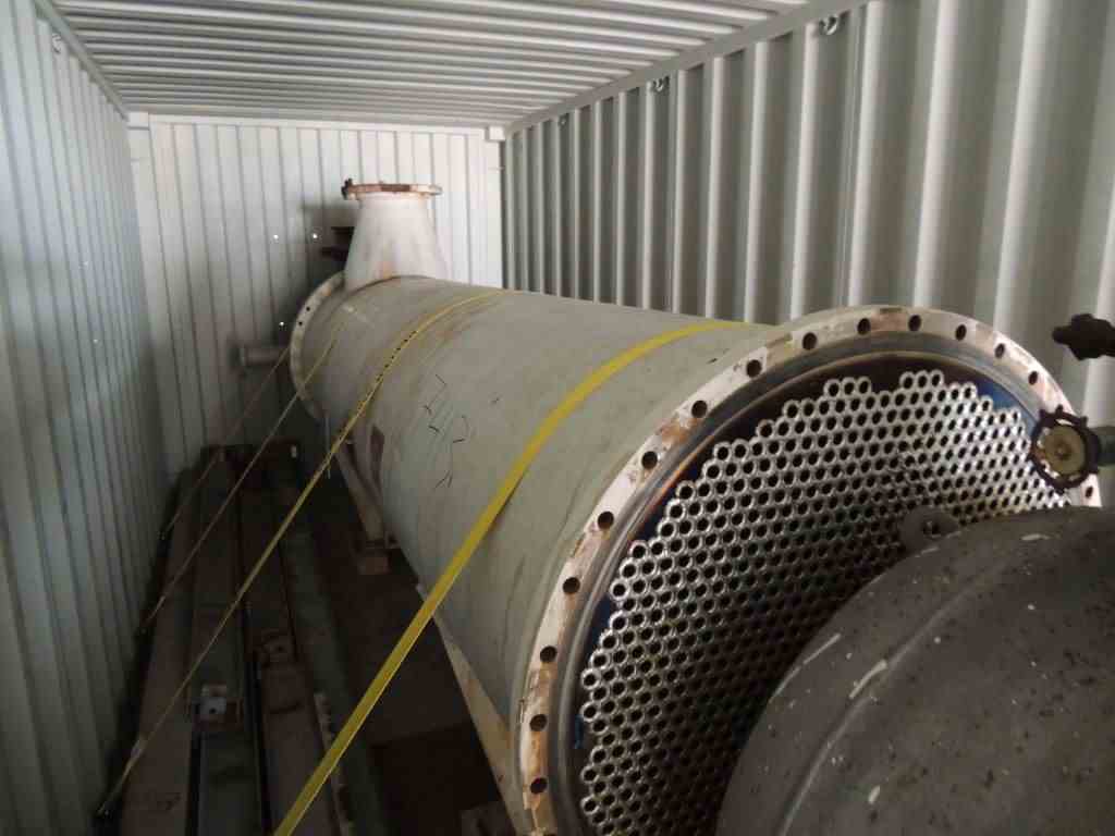 2444 Sq Ft Missouri Boiler & Tank Stainless Steel Shell & Tube Heat Exchanger