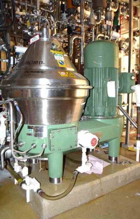 25 HP Westfalia SC 35-06-577 Disc Centrifuge